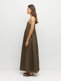 Katy Dress (Organic Cotton) Olive