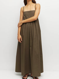 Katy Dress (Organic Cotton) Olive