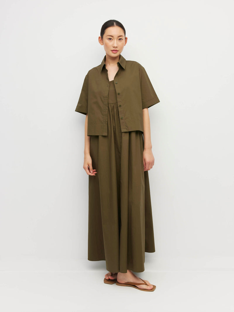 Katy Dress (Organic Cotton) Olive