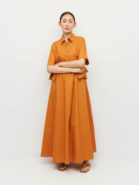 Katy Dress (Organic Cotton) Turmeric