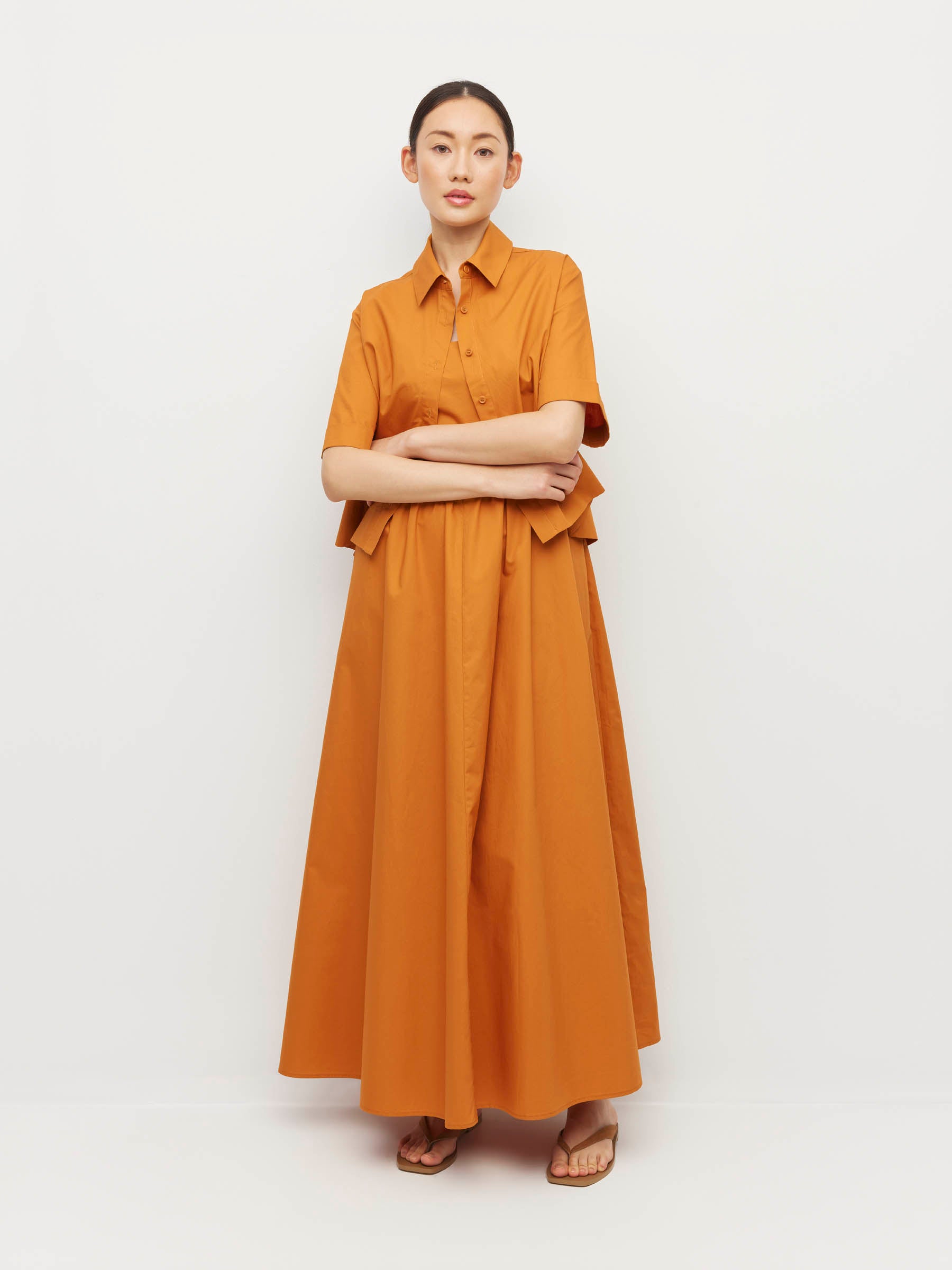 Katy Dress (Organic Cotton) Turmeric