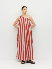 Uno Dress (Palma Stripe) Blush Terra