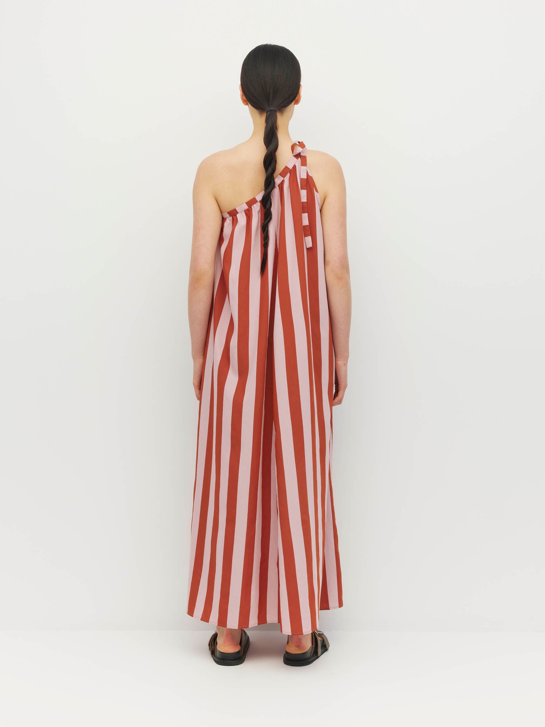 Uno Dress (Palma Stripe) Blush Terra