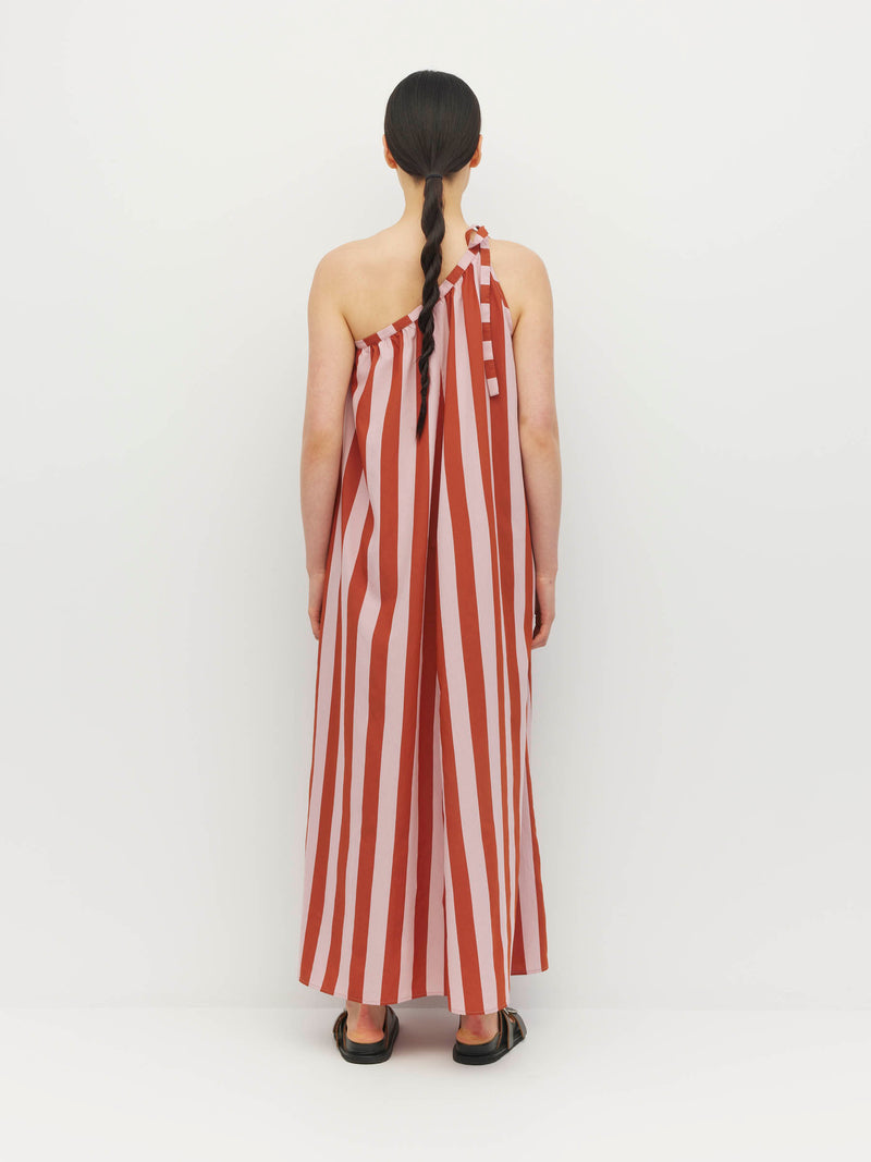 Uno Dress (Palma Stripe) Blush Terra