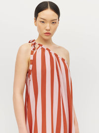 Uno Dress (Palma Stripe) Blush Terra