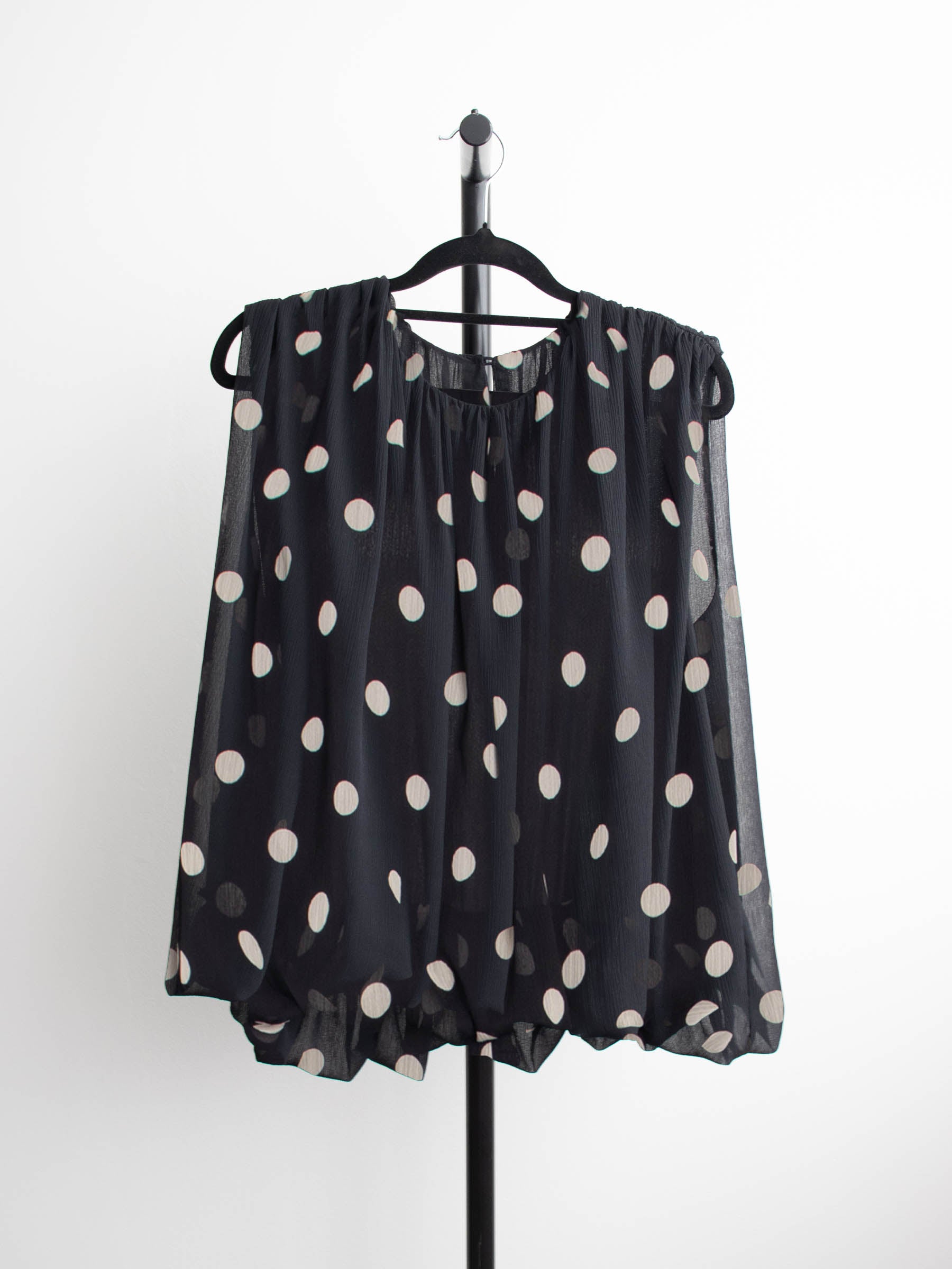 Calder Top (Polka Crush) Black/Chalk