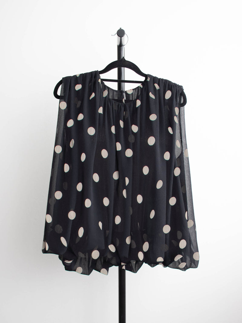 Calder Top (Polka Crush) Black/Chalk