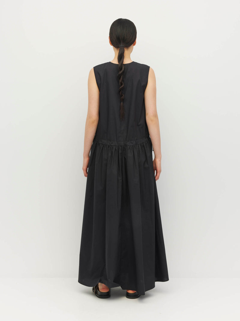 Romi Dress (Resort Cotton) Black
