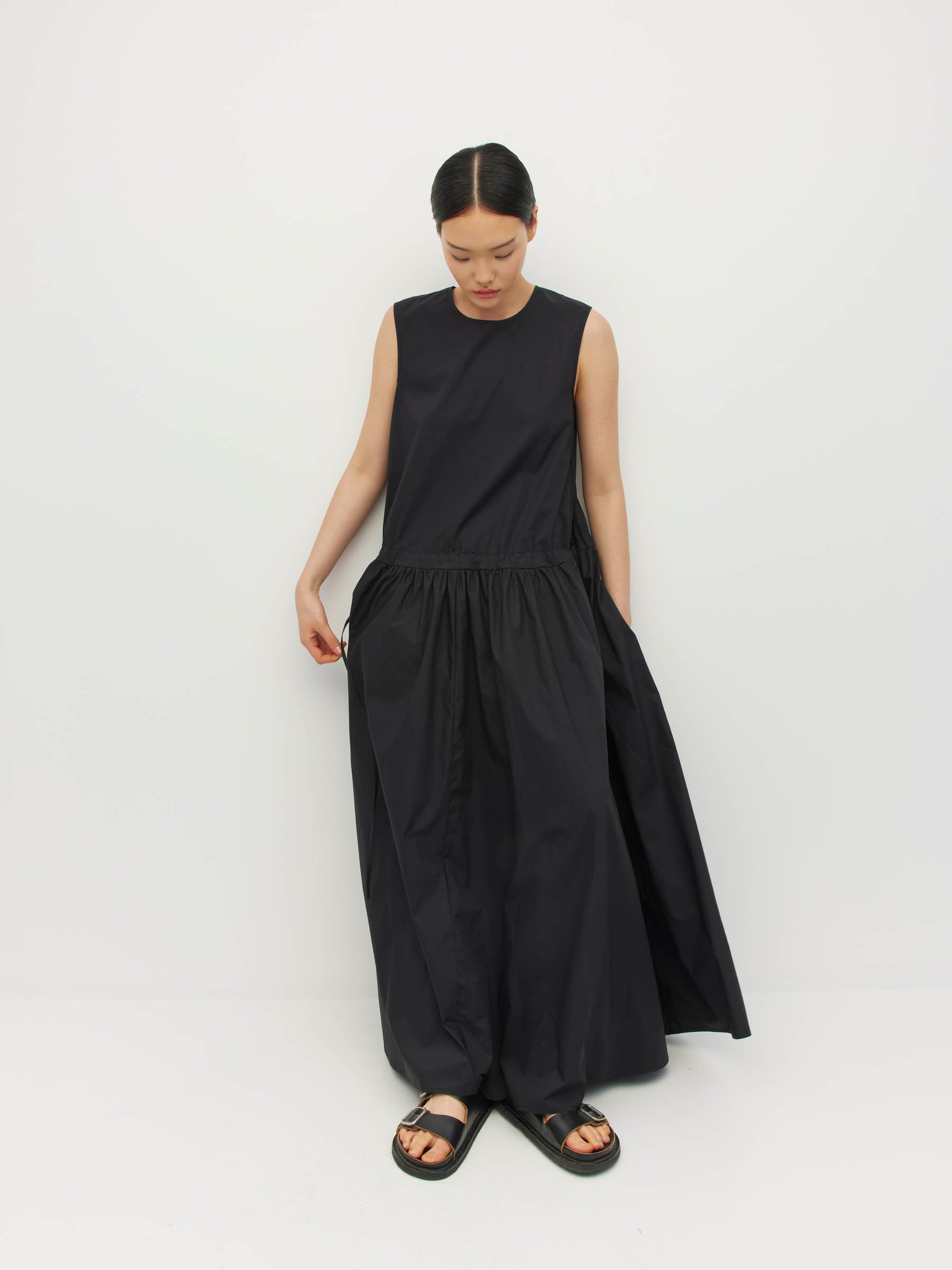 Romi Dress (Resort Cotton) Black