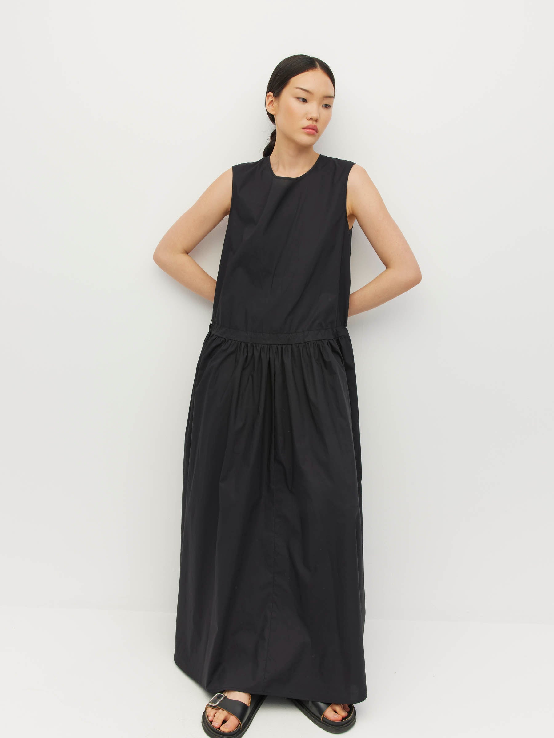 Romi Dress (Resort Cotton) Black