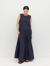Romi Dress (Resort Cotton) Navy