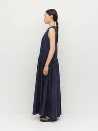 Romi Dress (Resort Cotton) Navy