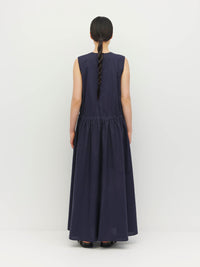 Romi Dress (Resort Cotton) Navy