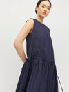 Romi Dress (Resort Cotton) Navy