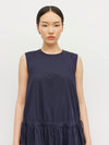 Romi Dress (Resort Cotton) Navy