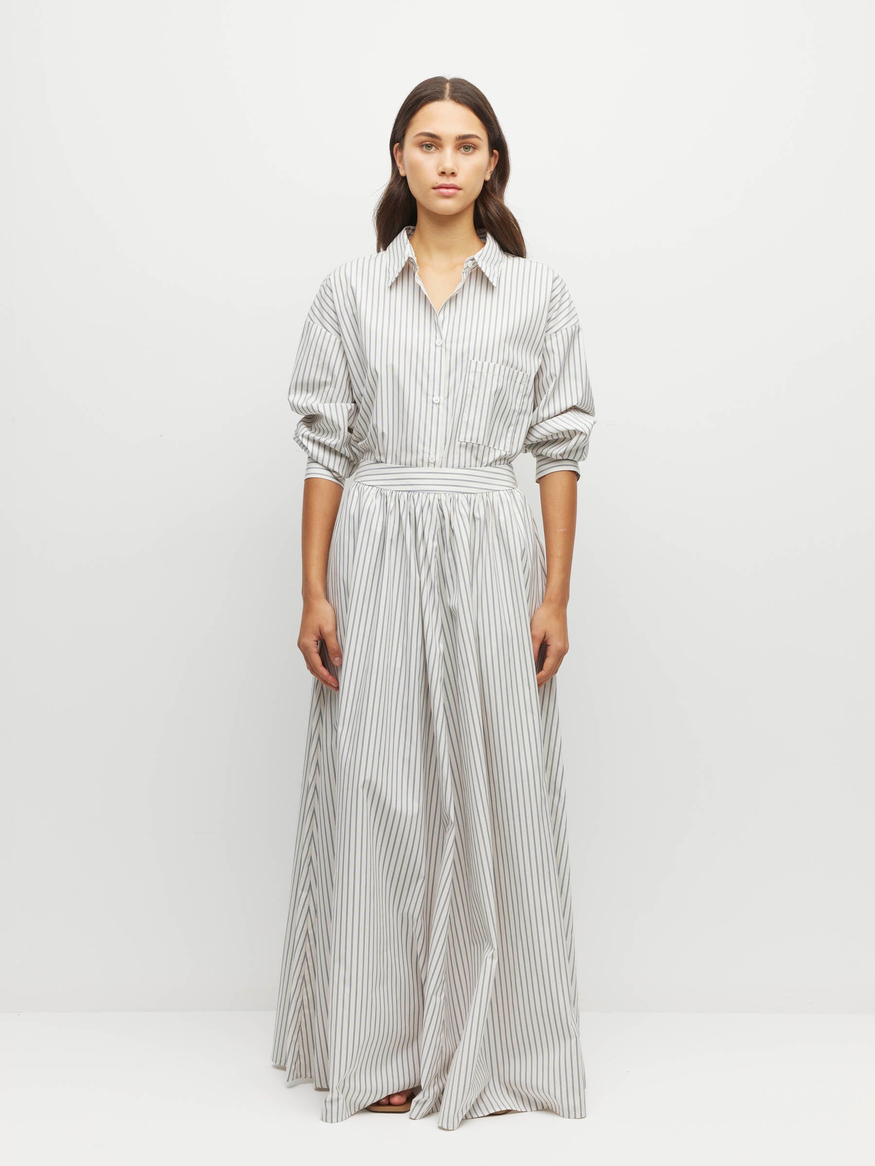 Kai Skirt (Seaside Cotton) Nautica Stripe