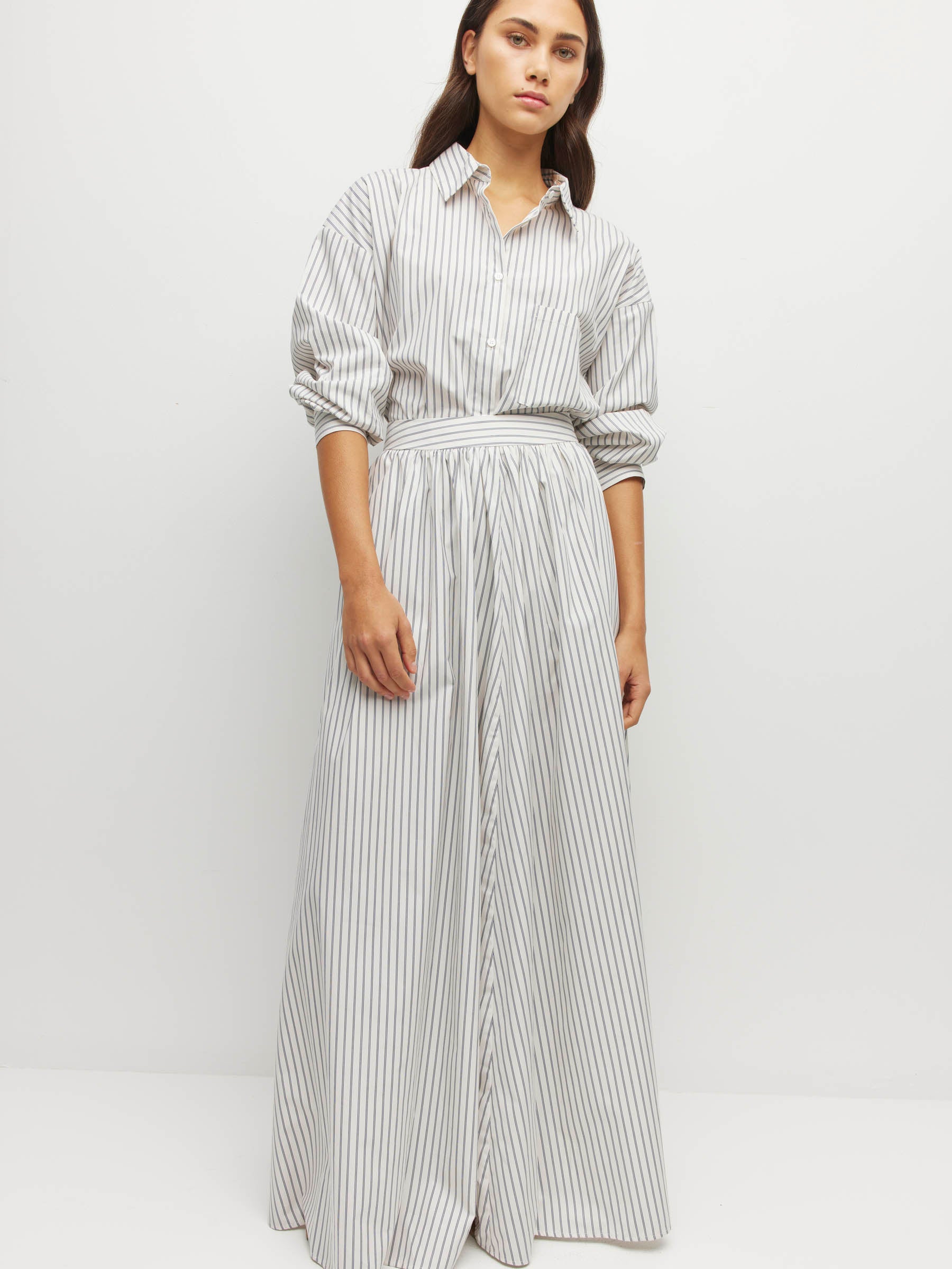 Kai Skirt (Seaside Cotton) Nautica Stripe
