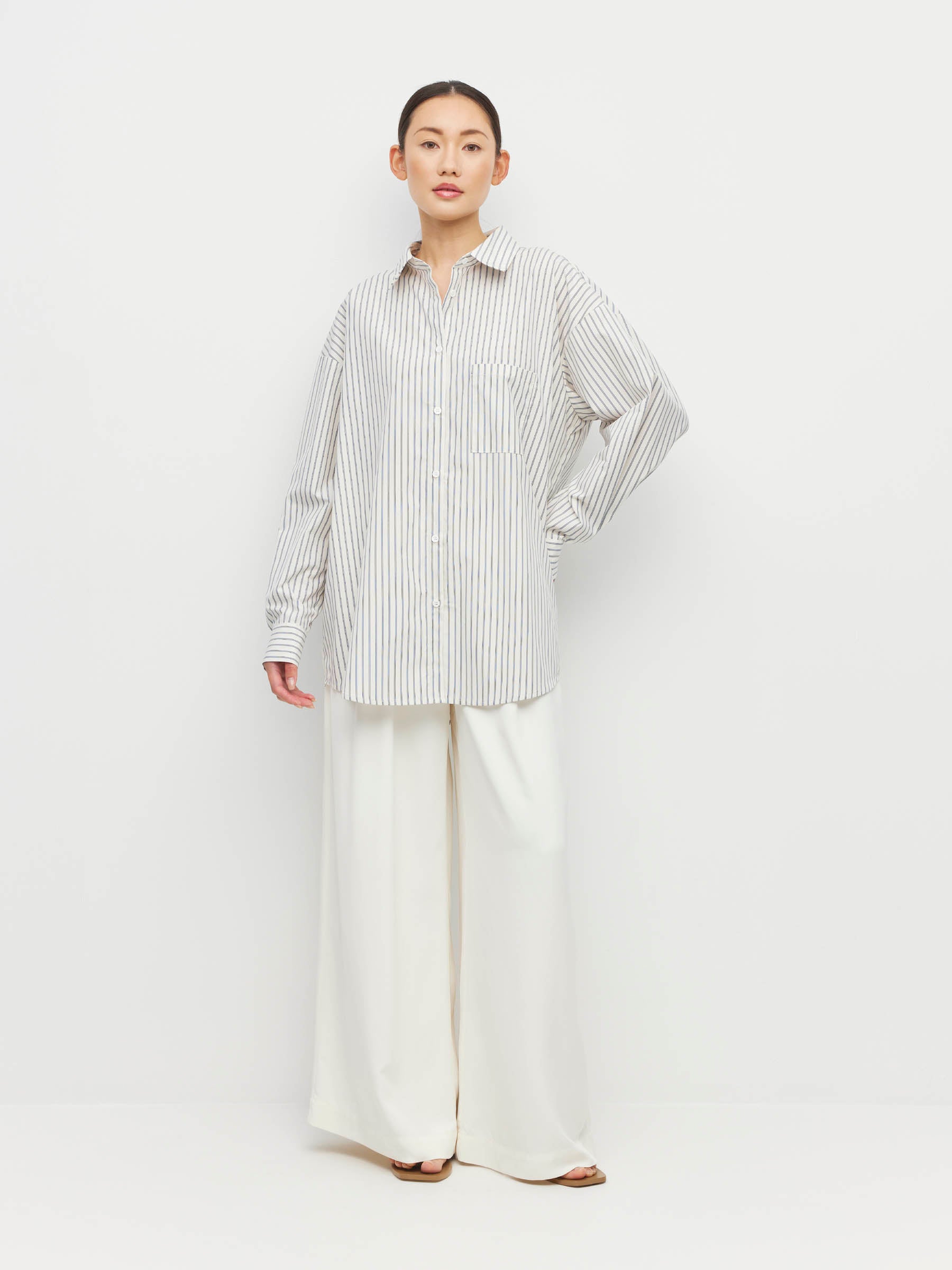 Sunday Shirt (Seaside Cotton) Nautica Stripe