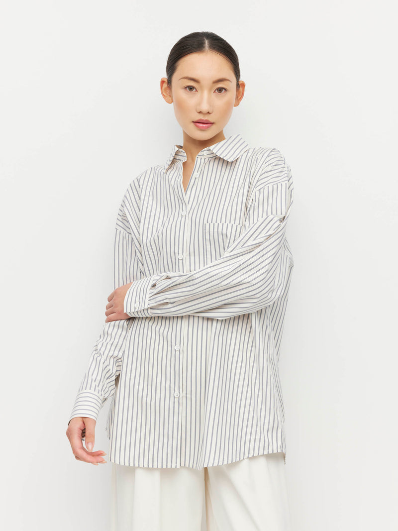 Sunday Shirt (Seaside Cotton) Nautica Stripe