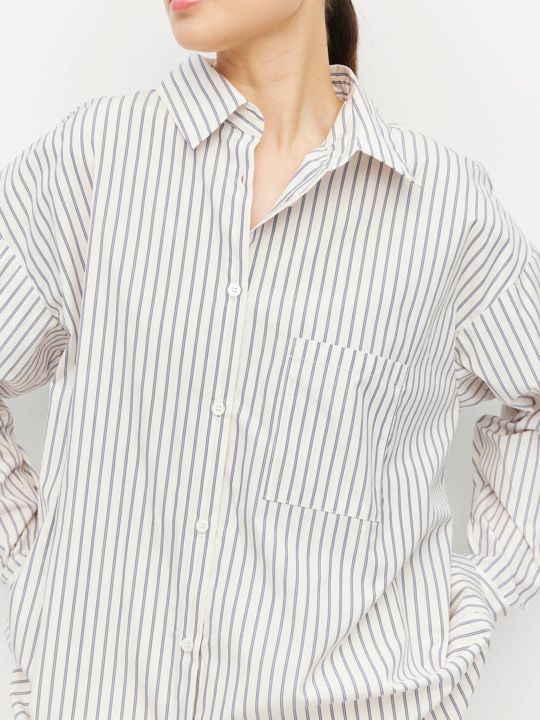 Sunday Shirt (Seaside Cotton) Nautica Stripe