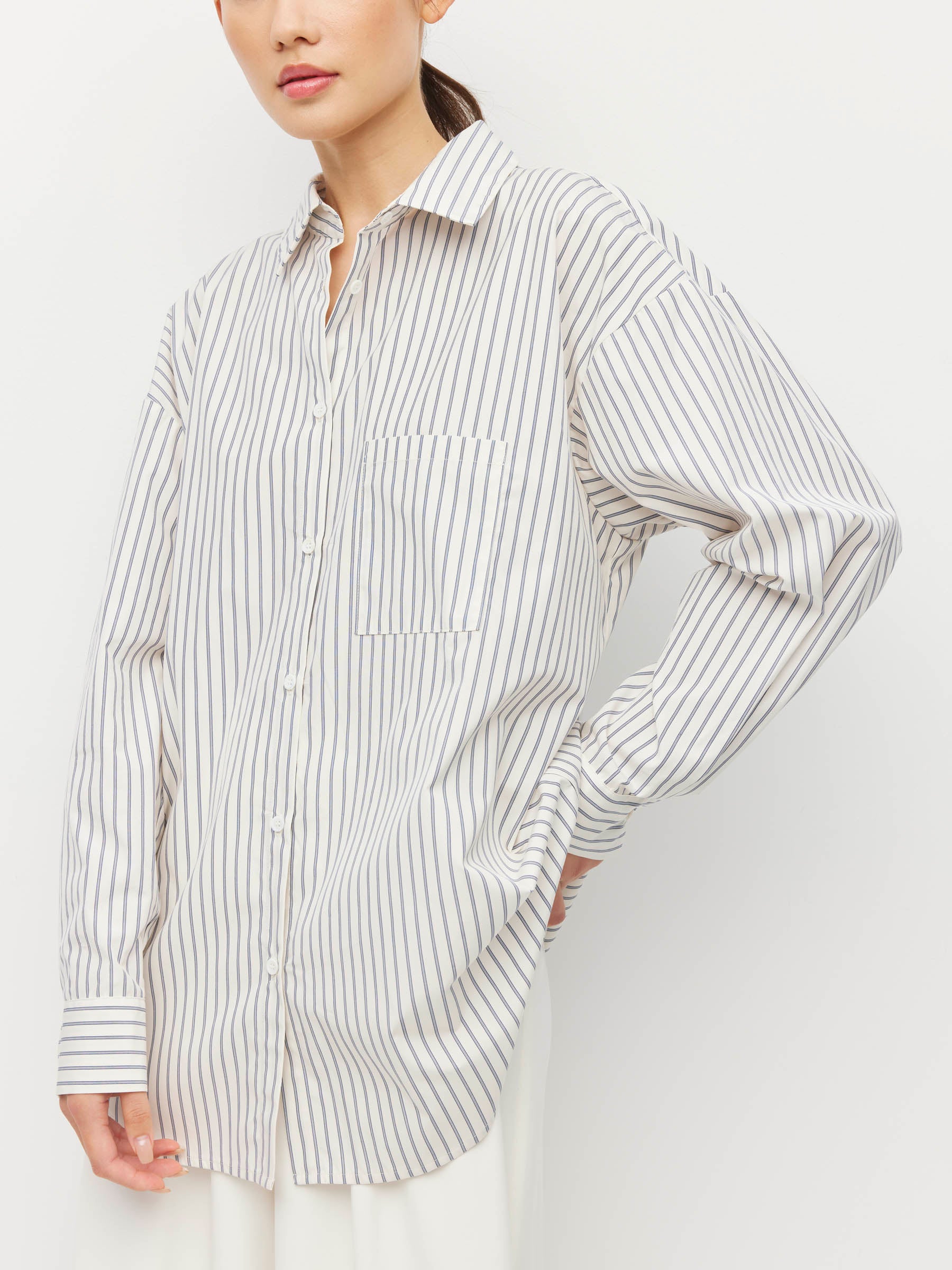 Sunday Shirt (Seaside Cotton) Nautica Stripe