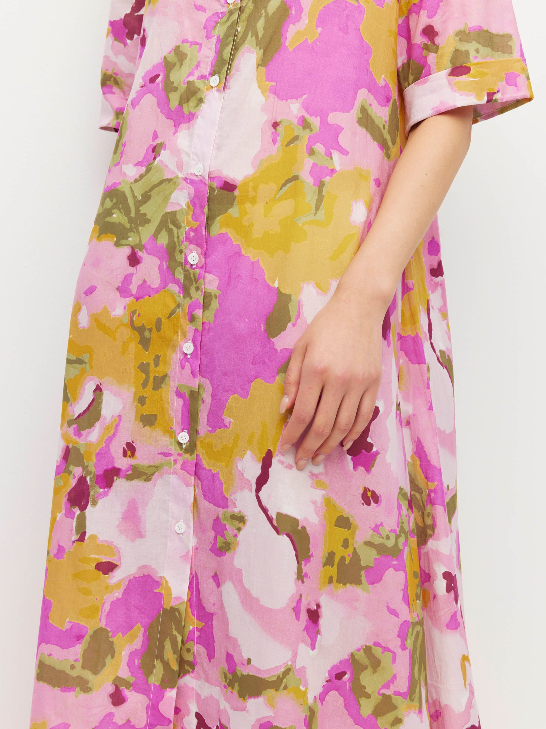 Isle Shirtdress (Superflora Cotton) Tutti Frutti