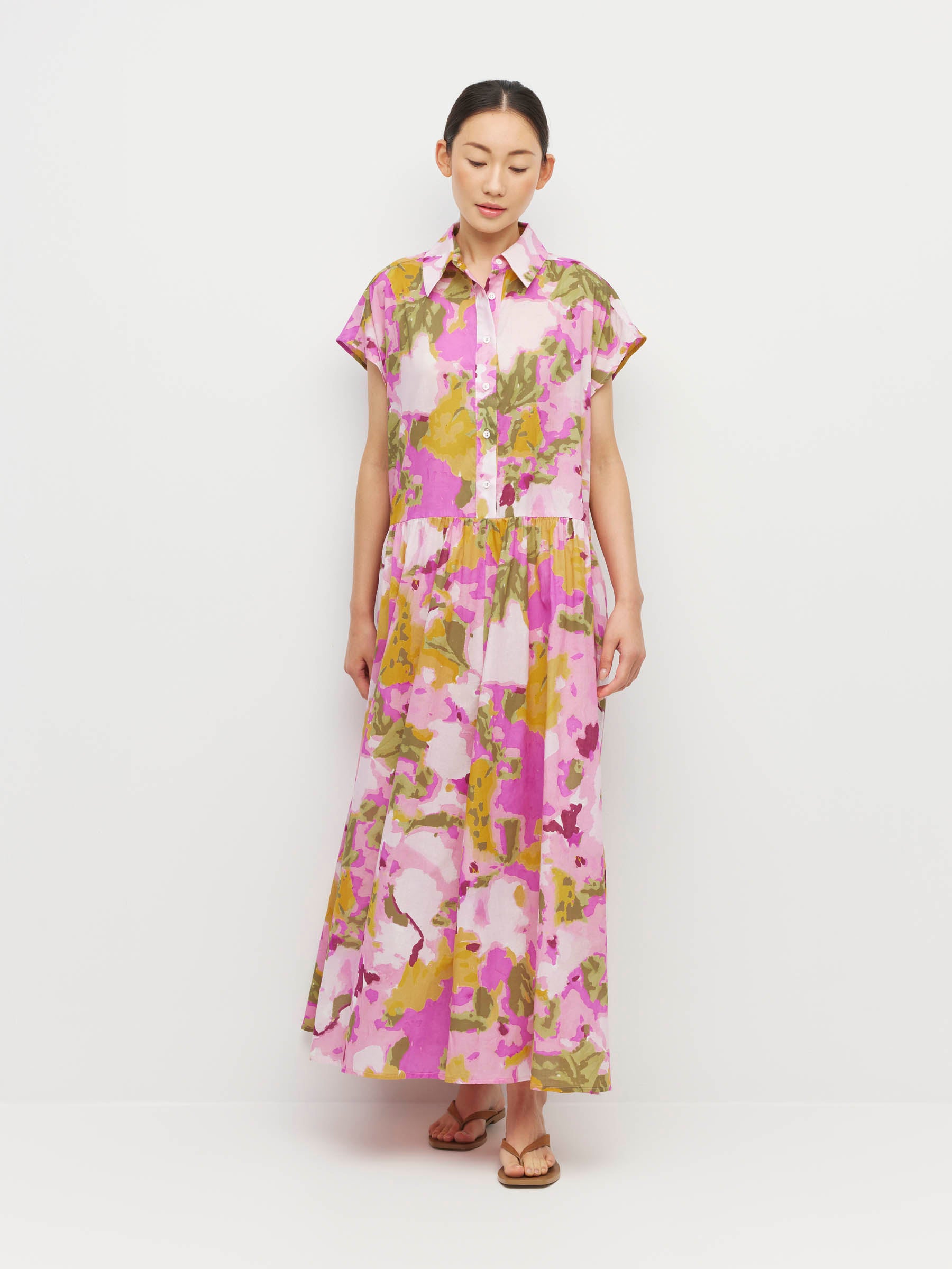 Lenni Dress (Superflora Cotton) Tutti Frutti