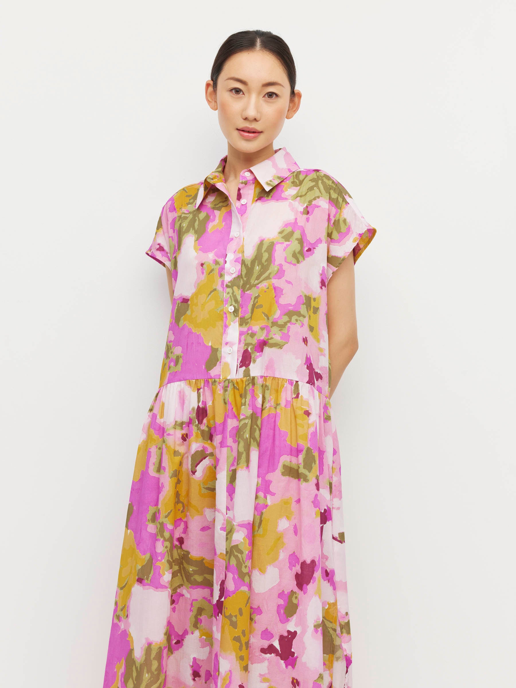 Lenni Dress (Superflora Cotton) Tutti Frutti