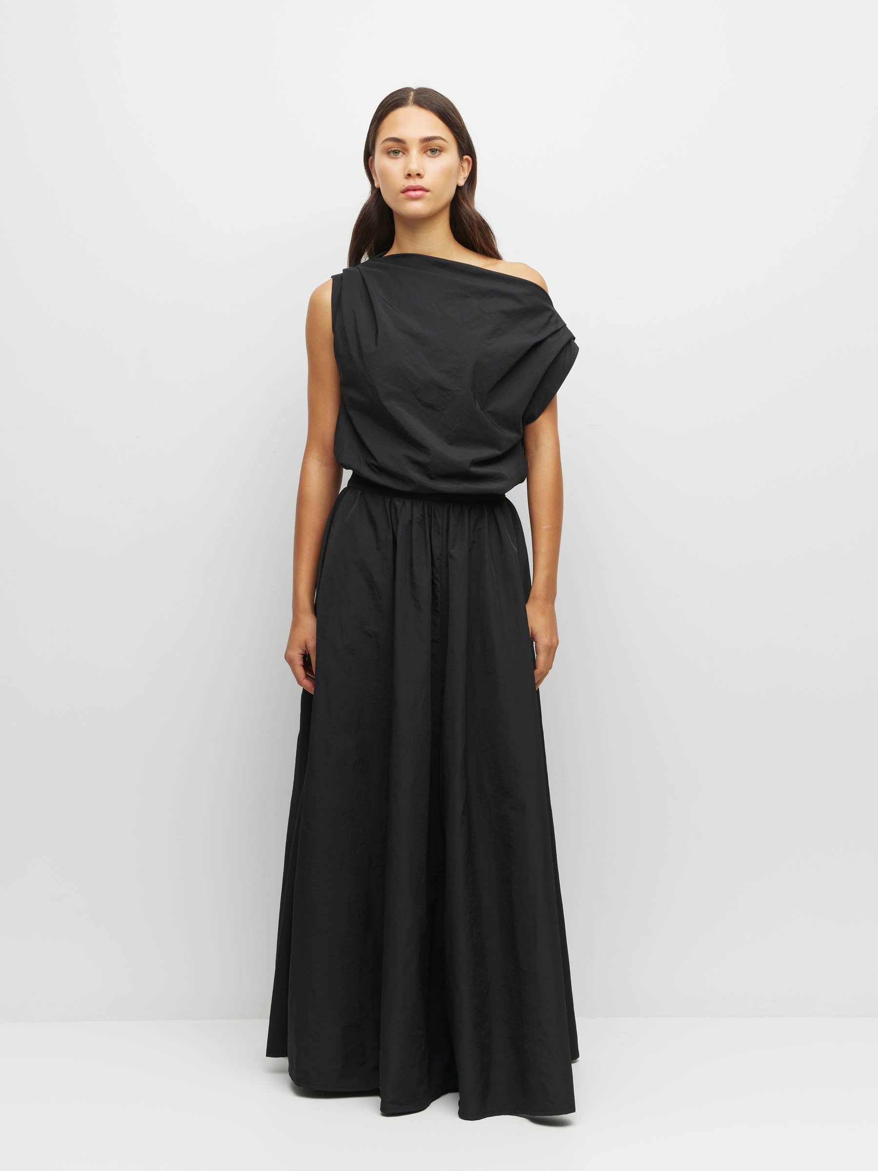 Kai Skirt (Taffeta) Black