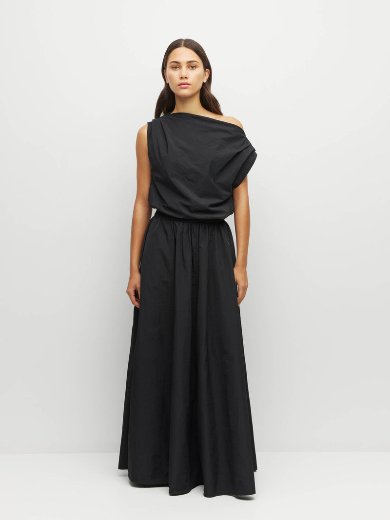 Kai Skirt (Taffeta) Black
