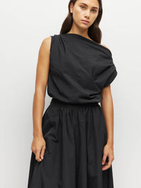 Porto Top (Taffeta) Black