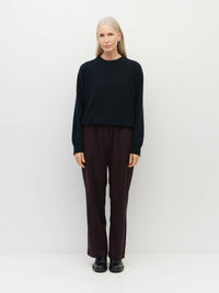 Travel Pant (Bonotto Crepe) Plum