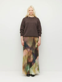 Cotton Sweatshirt (Cotton Knit) Truffle Marle