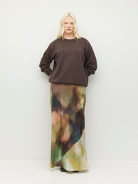 Cotton Sweatshirt (Cotton Knit) Truffle Marle