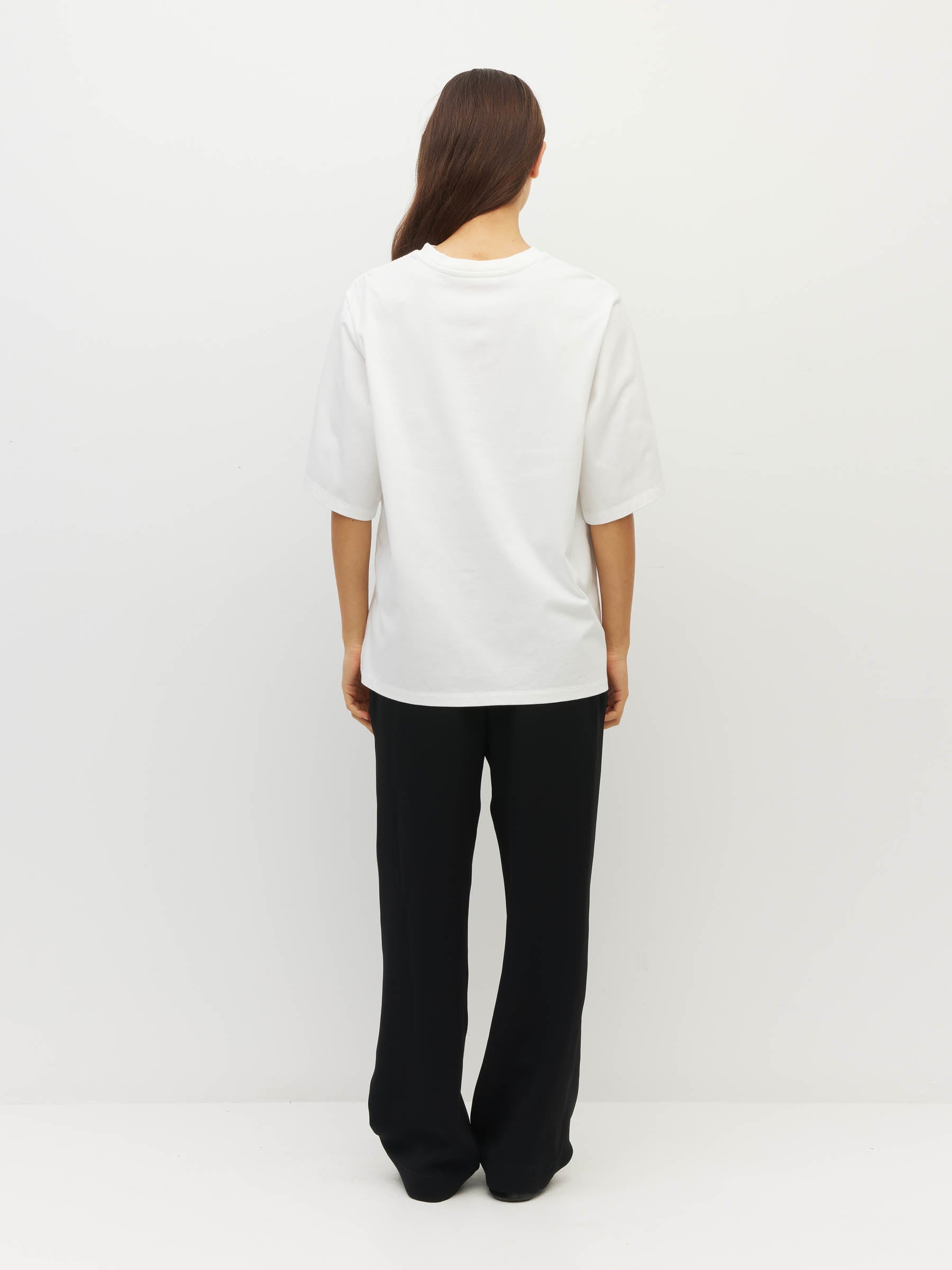 Placement T (Cotton T-Shirting) Ghost Flower