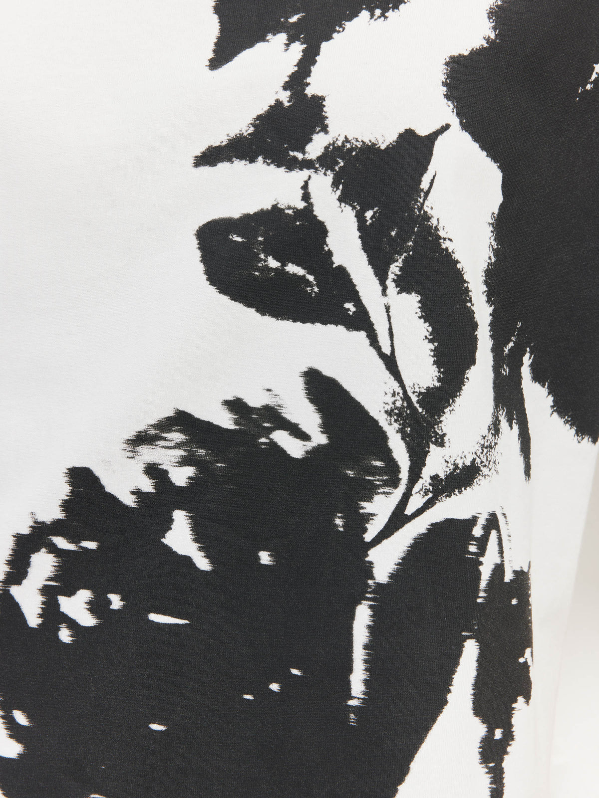 Placement T (Cotton T-Shirting) Ghost Flower