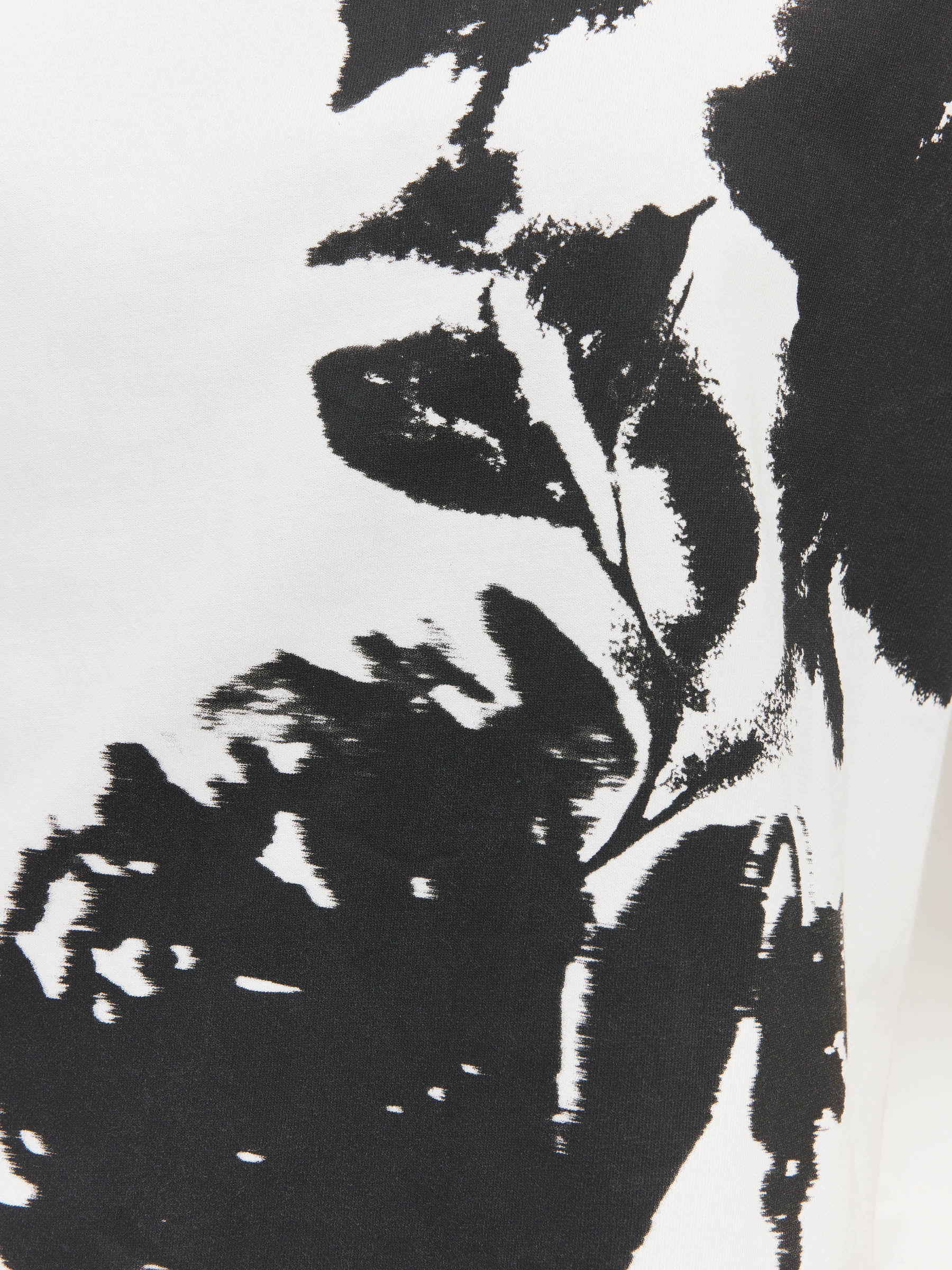 Placement T (Cotton T-Shirting) Ghost Flower