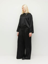 Koa Trouser (Dress Satin) Gloss Black