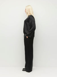 Koa Trouser (Dress Satin) Gloss Black