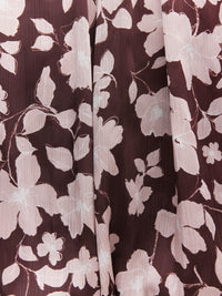 Una Dress (Dusk Blossom Plisse) Rose Lustre