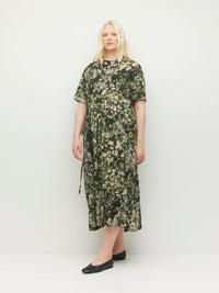 Dima Tunic (Gypsy Flora Crepe) Seagrass