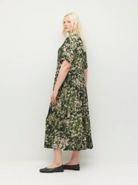 Dima Tunic (Gypsy Flora Crepe) Seagrass