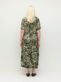 Dima Tunic (Gypsy Flora Crepe) Seagrass