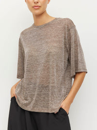 Relaxed T (Linen Lurex) Metal Marle
