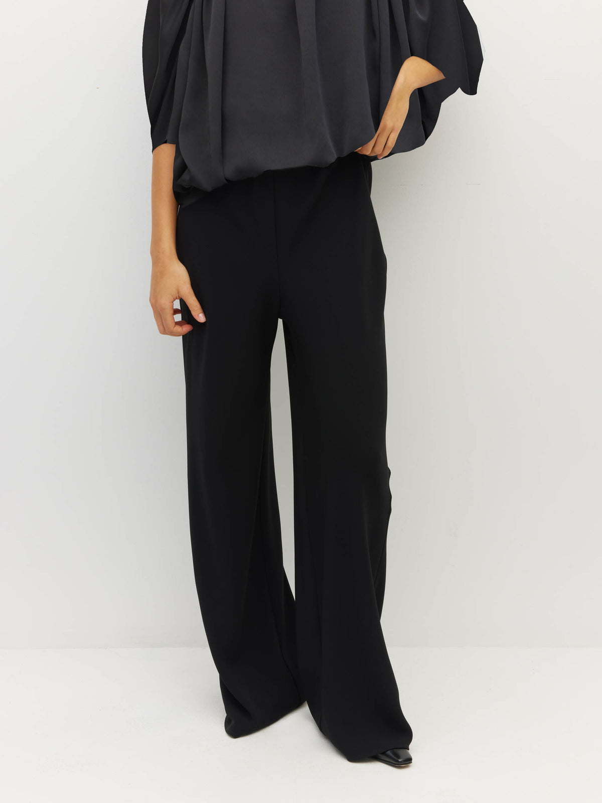 Bias Pant (Luxe Suiting) Black