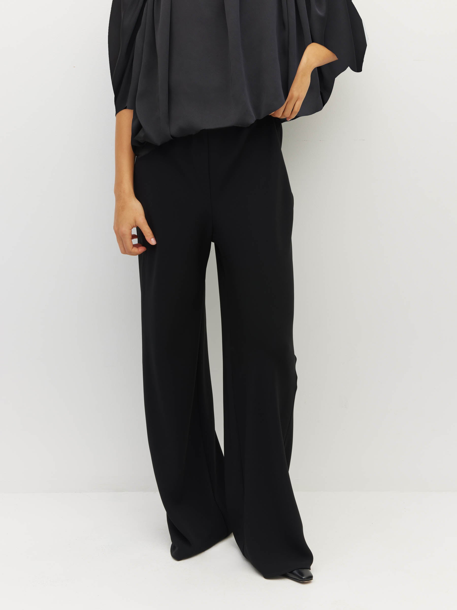 Bias Pant (Luxe Suiting) Black