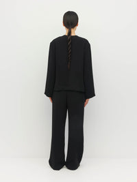 L/S Yvette T (Luxe Suiting) Black