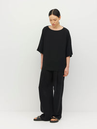 Nami T (Luxe Suiting) Black