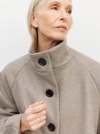 Isla Jacket (Luxe Wool) Oat Marle