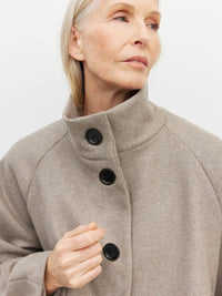 Isla Jacket (Luxe Wool) Oat Marle